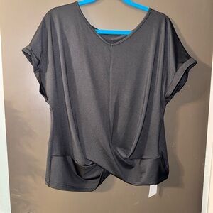 HALARA Black Short Sleeve Top